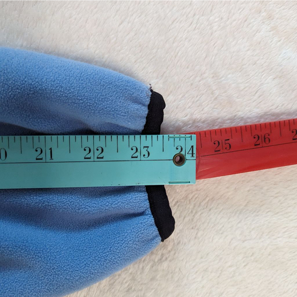 L.L. Bean Vintage Blue Fleece - Large - Picture 6 of 8